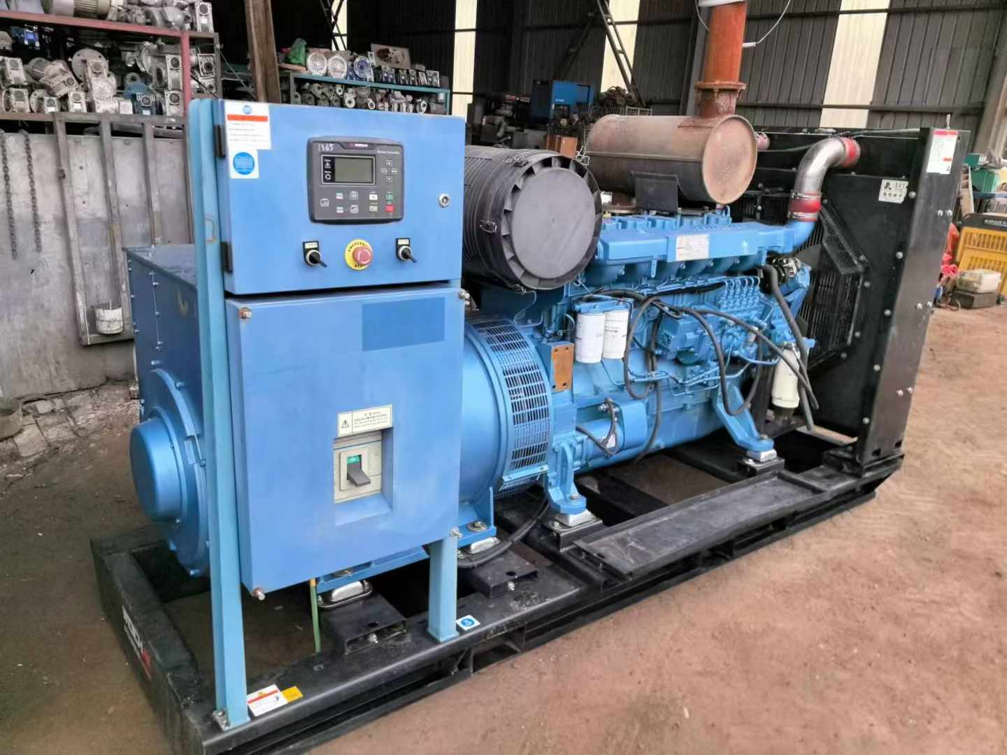 德格500kW 柴油发电机组可带动设备功率的计算公式是什么?