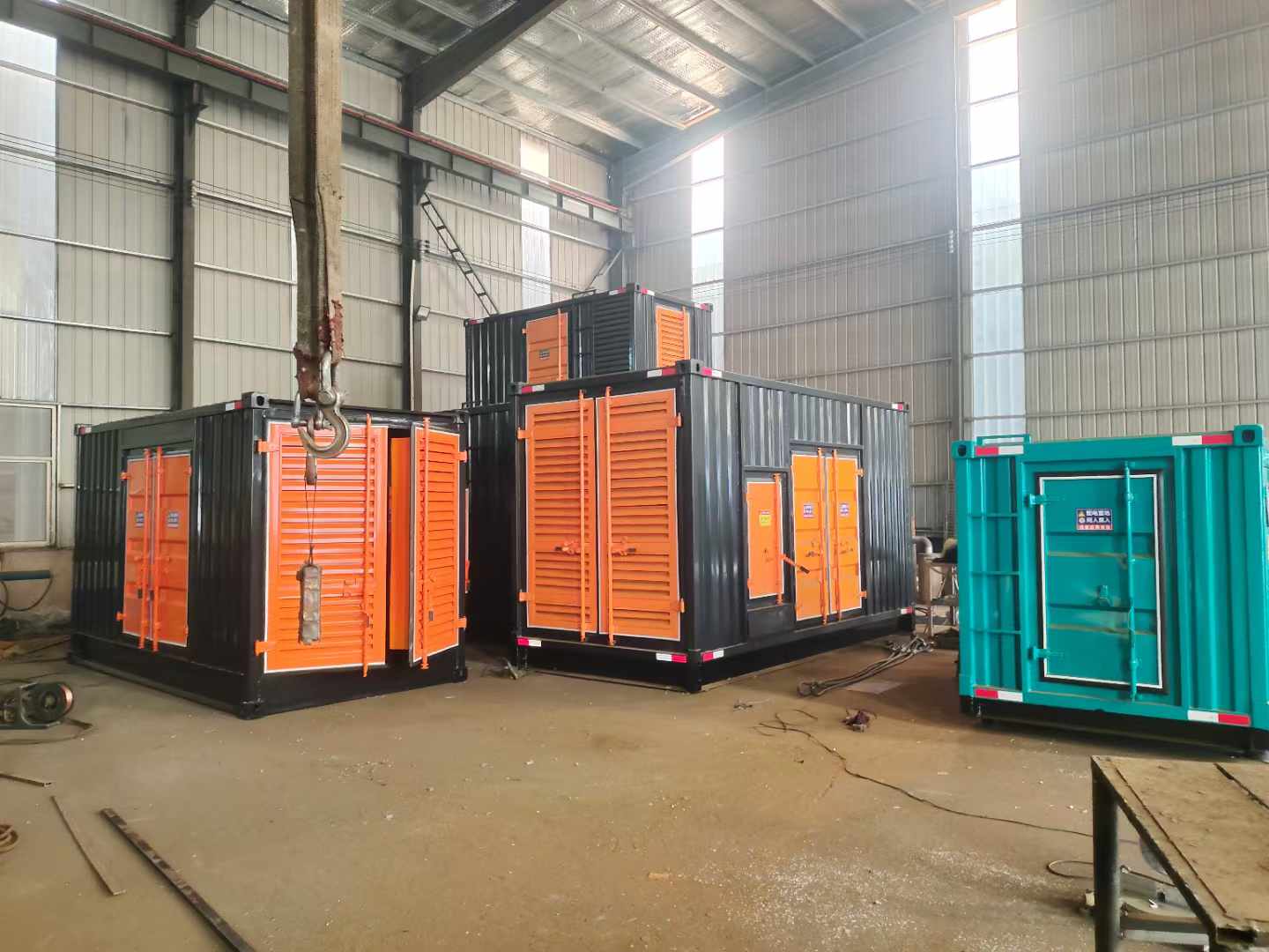 德格500kw柴油发电机组可以带动多少功率设备?